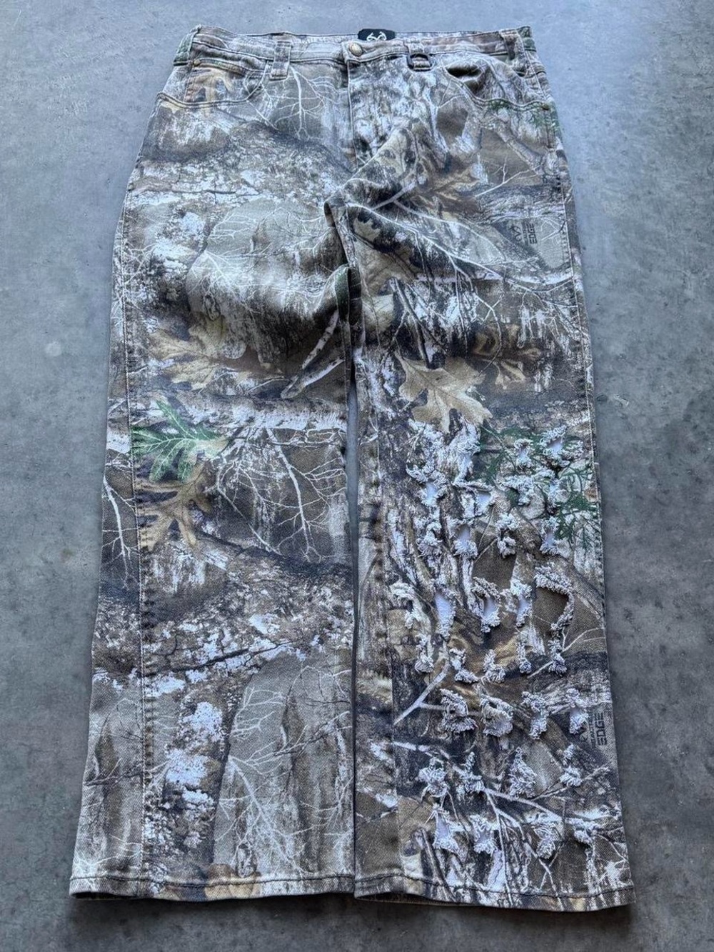 Realtree Woodland Camo Pants in Brown & Green